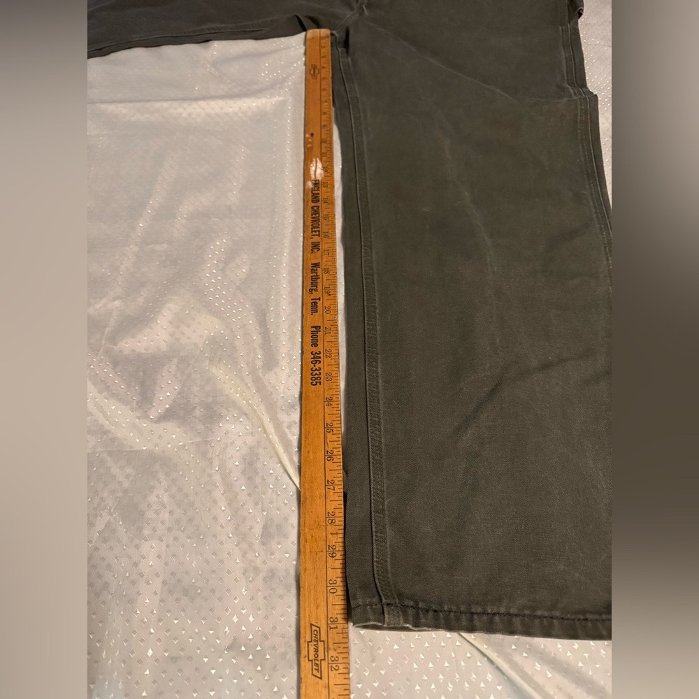 Carhartt B11-MOS 38x31 Green carpenter pants - Picture 7 of 9